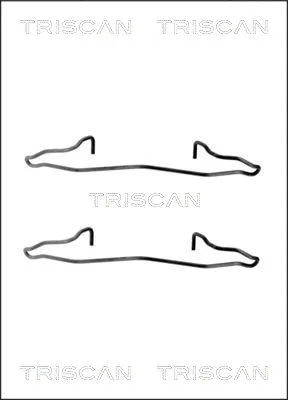 Accessory Kit, disc brake pad (8105 161619)