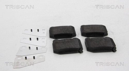 Brake Pad Set, disc brake (8110 10586)