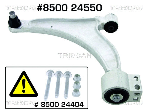 Control/Trailing Arm, wheel suspension (8500 24550)