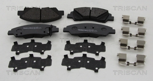 Brake Pad Set, disc brake (8110 43053)