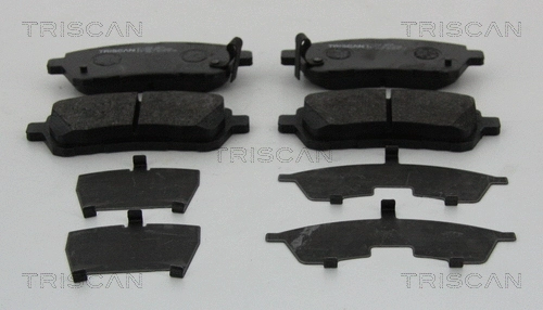 Brake Pad Set, disc brake (8110 10578)