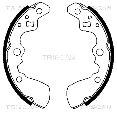 Brake Shoe Set (8100 69550)
