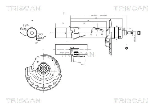 Shock Absorber (8705 16103)