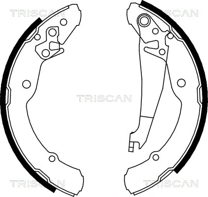 Brake Shoe Set (8100 67631)