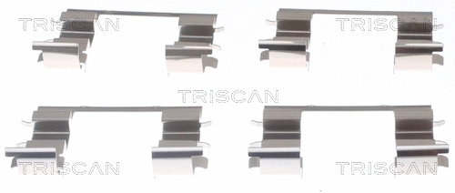 Accessory Kit, disc brake pad (8105 431641)