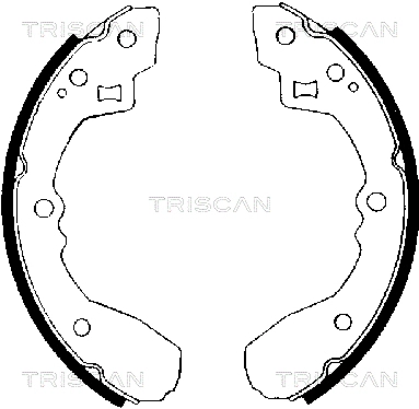 Brake Shoe Set (8100 50406)