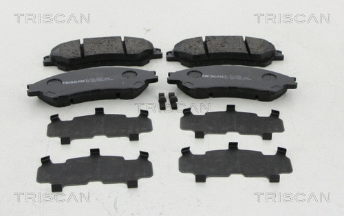 Brake Pad Set, disc brake (8110 69981)