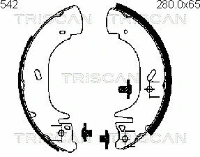 Brake Shoe Set (8100 16542)