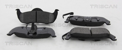 Brake Pad Set, disc brake (8110 80537)