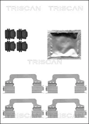 Accessory Kit, disc brake pad (8105 171602)