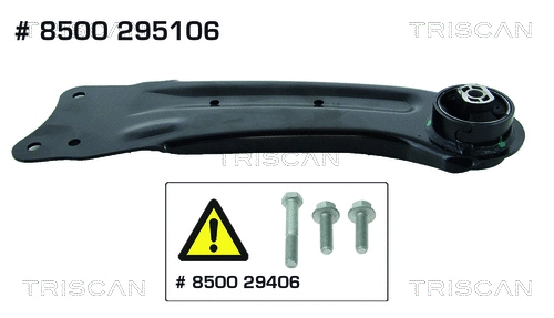 Control/Trailing Arm, wheel suspension (8500 295106)