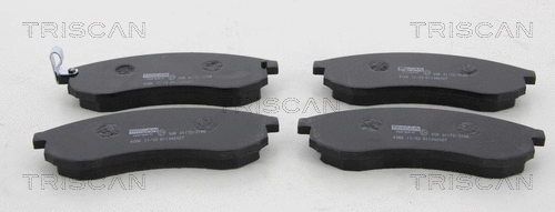 Brake Pad Set, disc brake (8110 42027)
