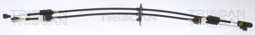 Cable Pull, manual transmission (8140 16711)