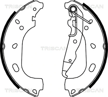 Brake Shoe Set (8100 24004)