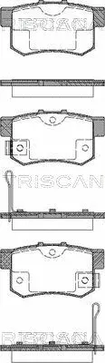 Brake Pad Set, disc brake (8110 10019)