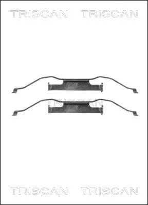 Accessory Kit, disc brake pad (8105 111612)