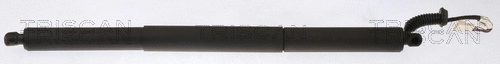 Gas Spring, boot/cargo area (8710 11360)