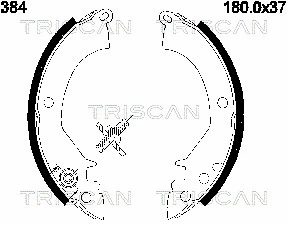 Brake Shoe Set (8100 42384)