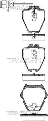 Brake Pad Set, disc brake (8110 29032)