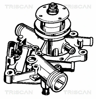 Water Pump, engine cooling (8600 25090)
