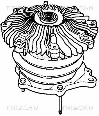 Water Pump, engine cooling (8600 14949)