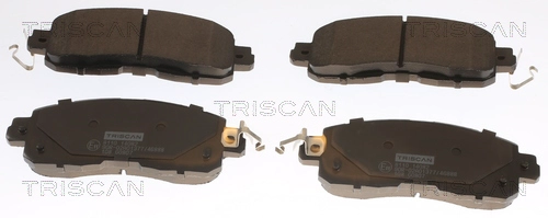 Brake Pad Set, disc brake (8110 14082)