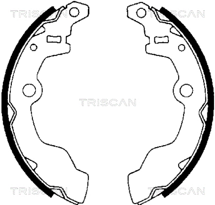 Brake Shoe Set (8100 69002)