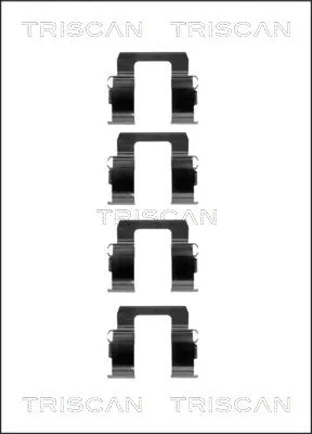 Accessory Kit, disc brake pad (8105 141583)