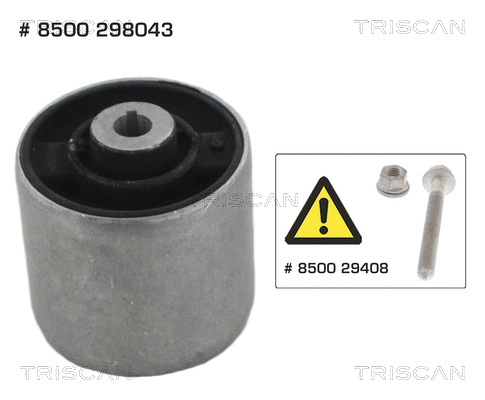 Mounting, control/trailing arm (8500 298043)