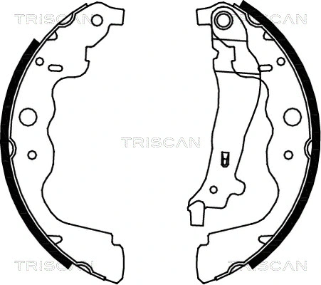 Brake Shoe Set (8100 25004)