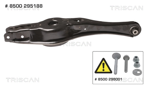 Control/Trailing Arm, wheel suspension (8500 295188)