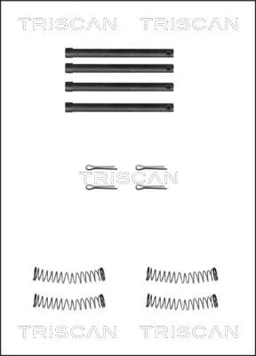 Accessory Kit, disc brake pad (8105 171005)