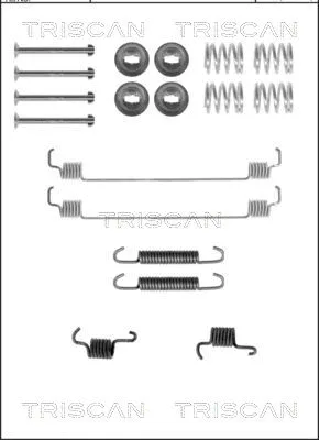 Accessory Kit, brake shoes (8105 102587)