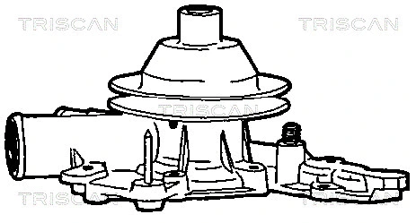 Water Pump, engine cooling (8600 12956)