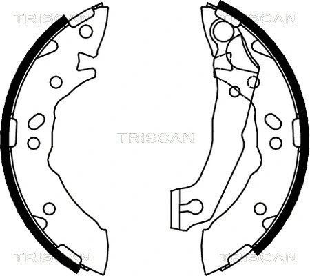 Brake Shoe Set (8100 43621)