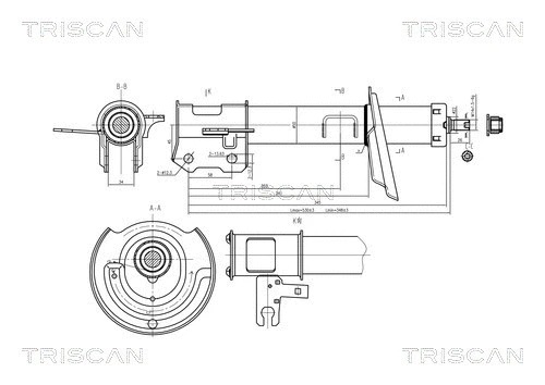 Shock Absorber (8705 24105)