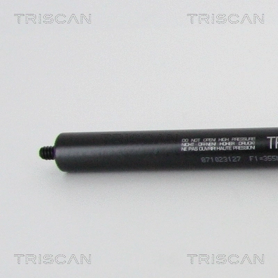 Gas Spring, bonnet