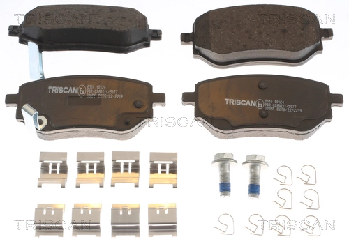 Brake Pad Set, disc brake (8110 10124)