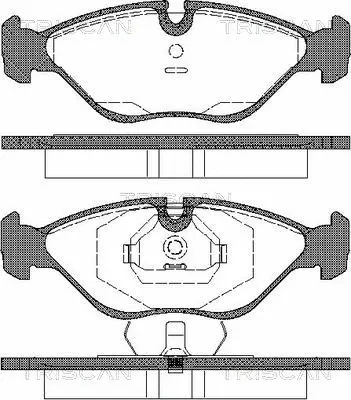 Brake Pad Set, disc brake (8110 65985)