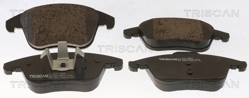 Brake Pad Set, disc brake (8110 16038)