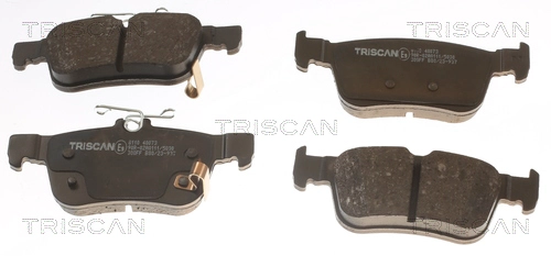 Brake Pad Set, disc brake (8110 40073)