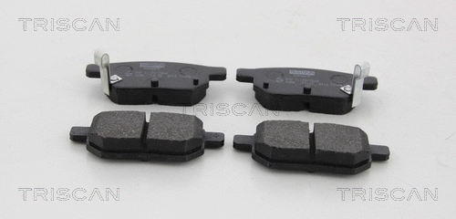 Brake Pad Set, disc brake (8110 13078)