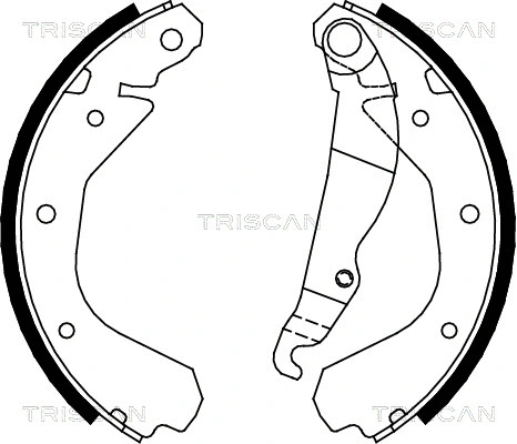 Brake Shoe Set (8100 24409)