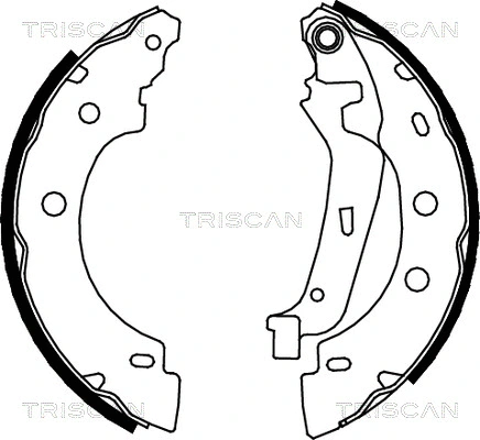 Brake Shoe Set (8100 25635)