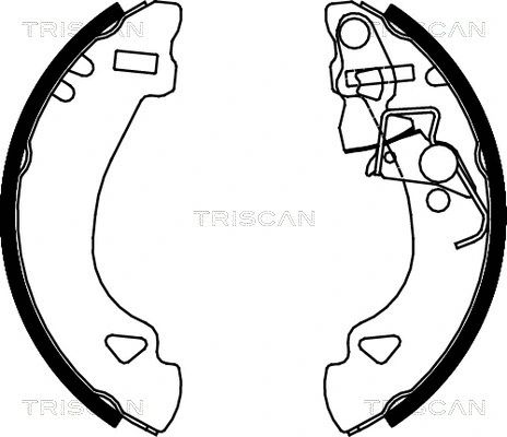 Brake Shoe Set (8100 15548)