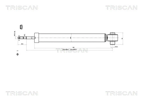 Shock Absorber (8705 29205)