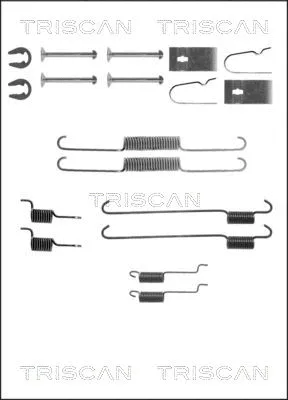 Accessory Kit, brake shoes (8105 102595)