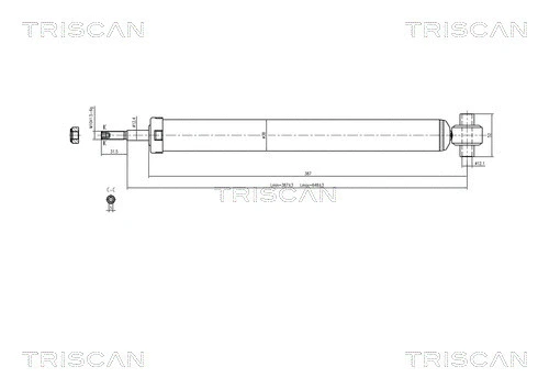 Shock Absorber (8705 10201)