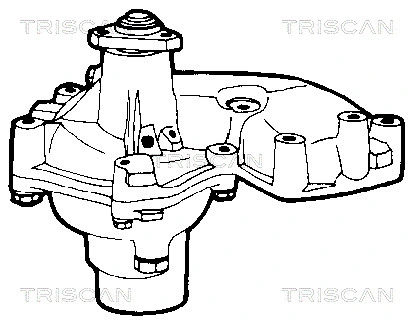 Water Pump, engine cooling (8600 15874)