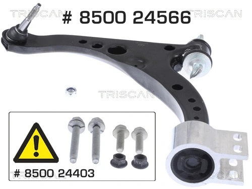 Control/Trailing Arm, wheel suspension (8500 24566)